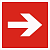 Знак F01-01 200*200 "Направляющая стрелка" пленка ФЭС в Находке